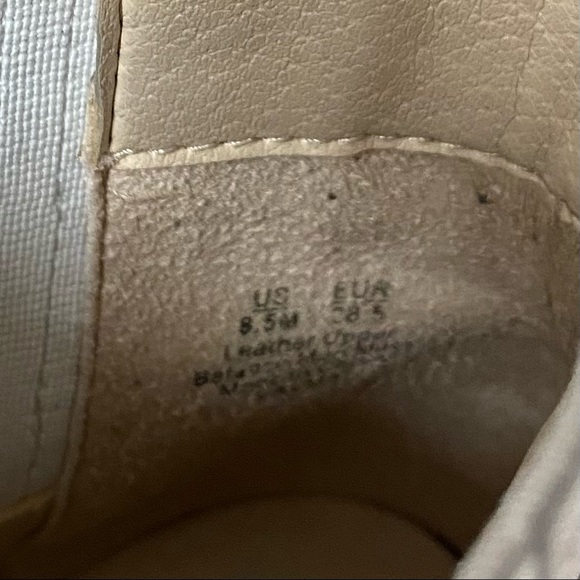 Sam Edelman Dalma Biker Bootie Ivory  Leather 8.5 - Picture 11 of 13